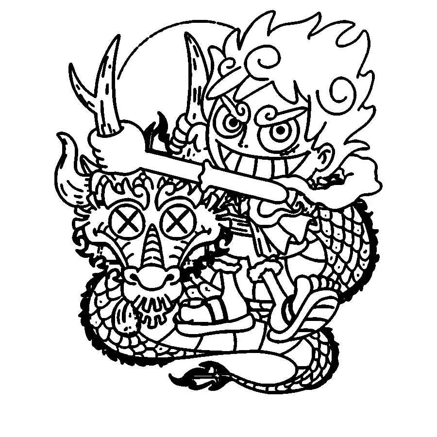 Luffy Ausmalbilder 210