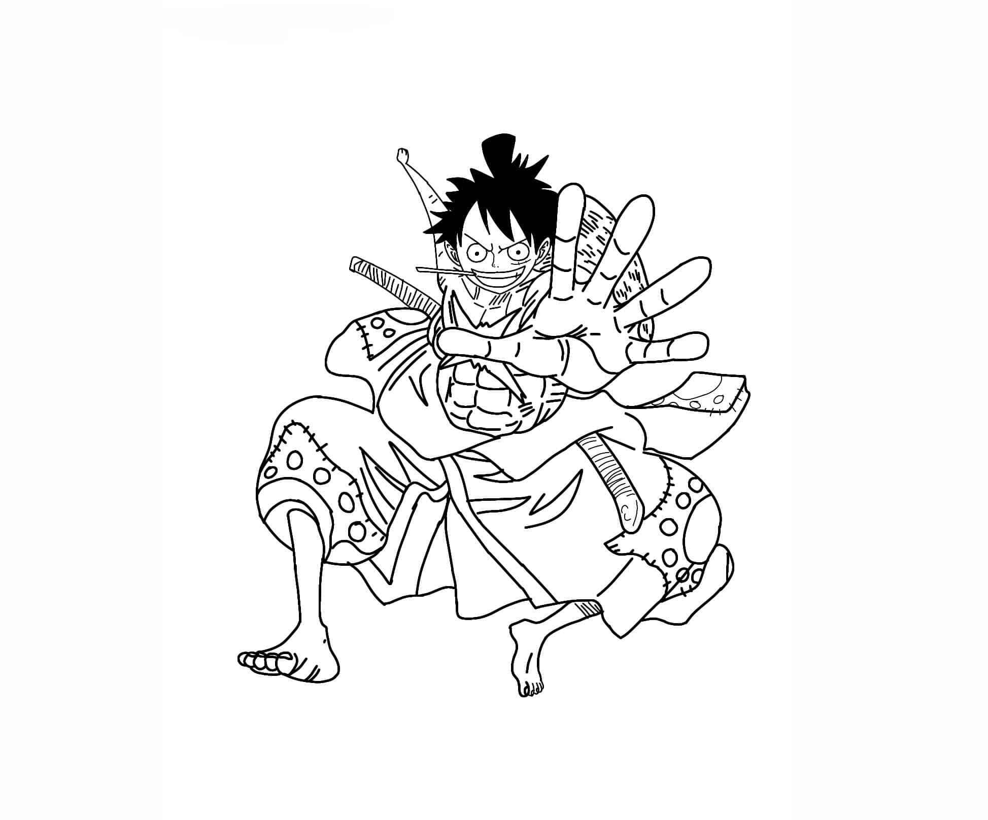 Luffy Ausmalbilder 277