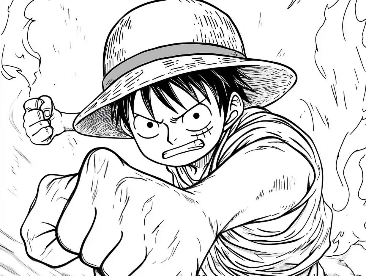 Luffy Ausmalbilder 347