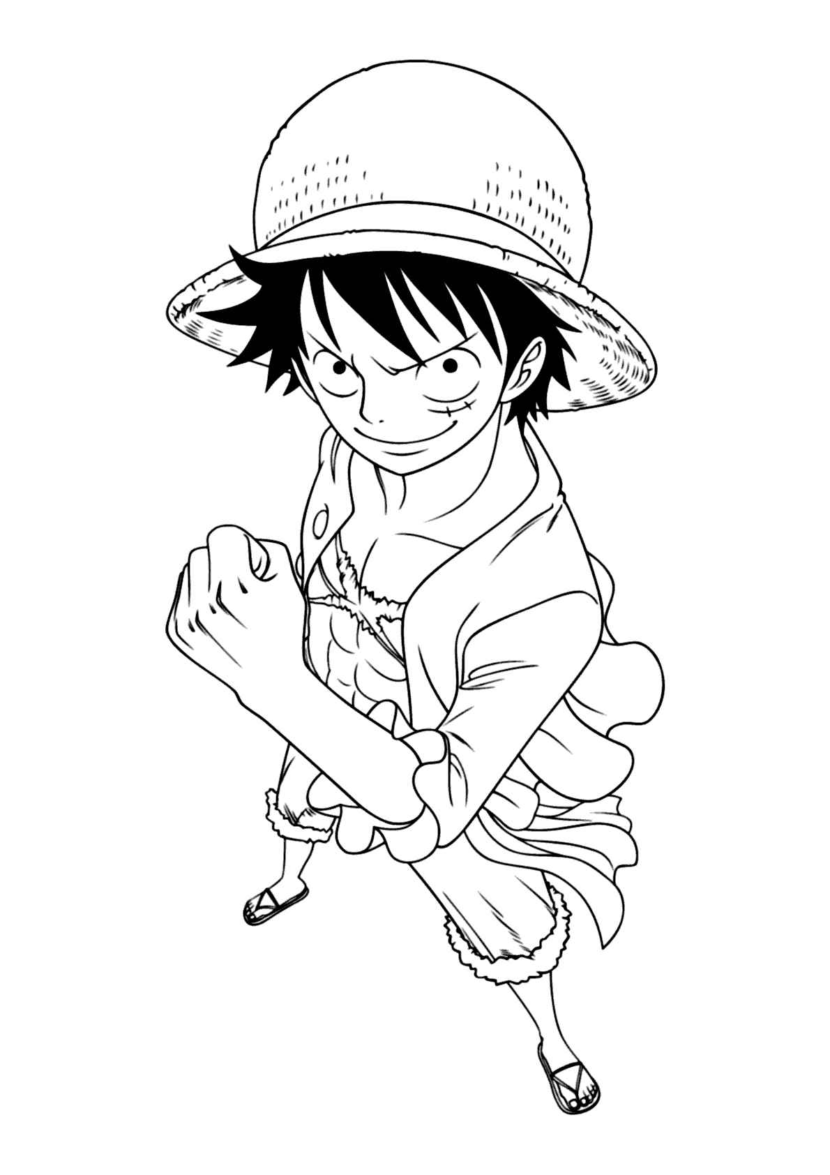 Luffy Ausmalbilder 529