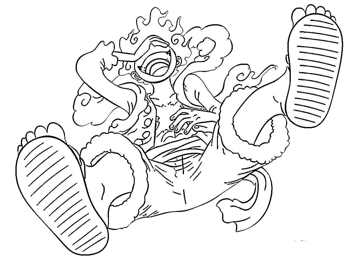 Luffy Ausmalbilder 838