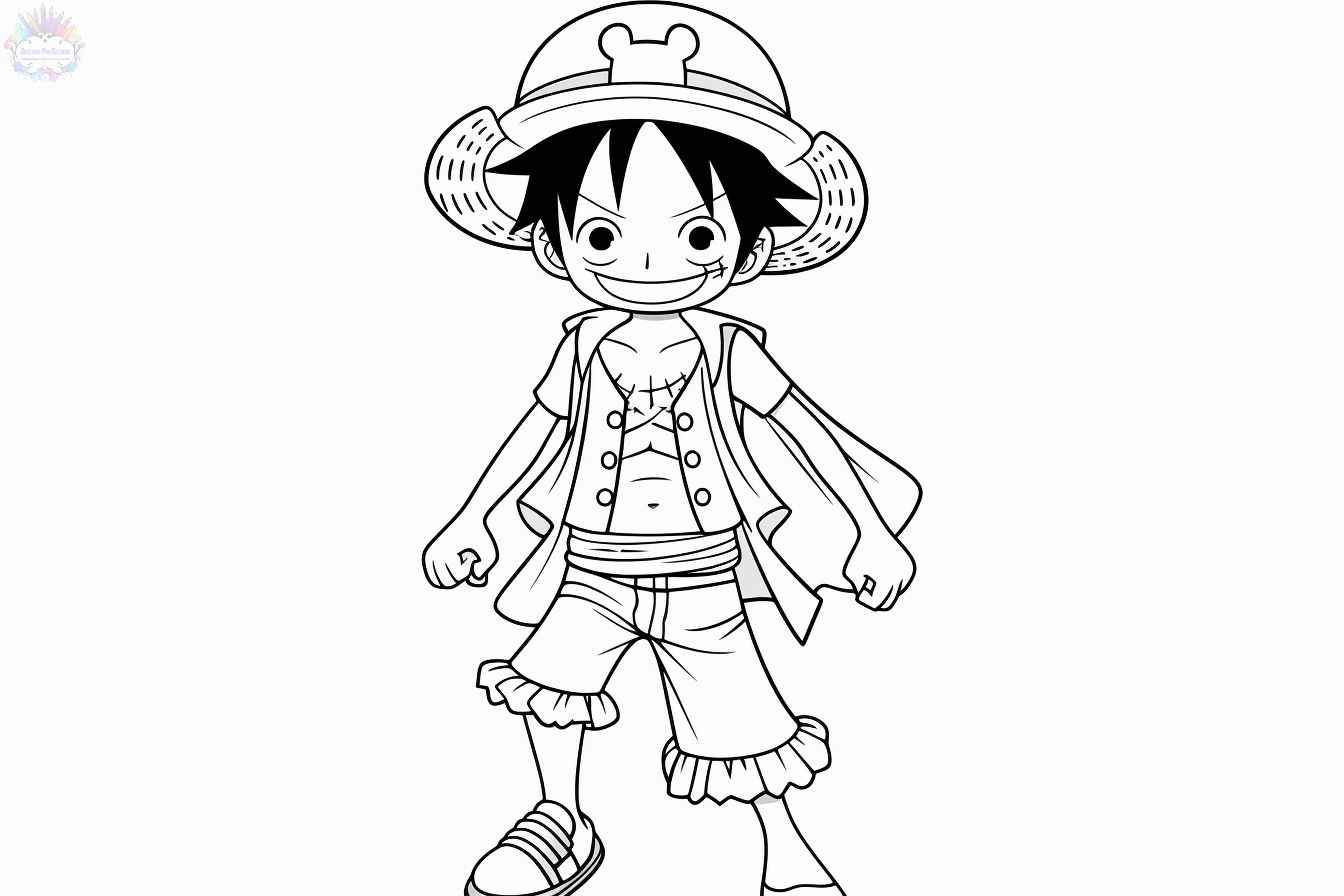 Luffy Ausmalbilder 929