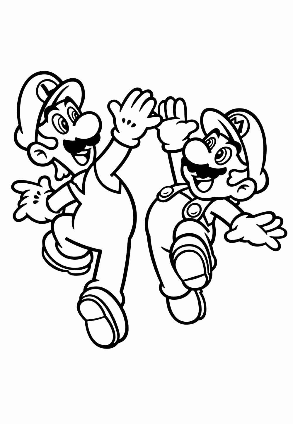 Luigi Ausmalbilder 271