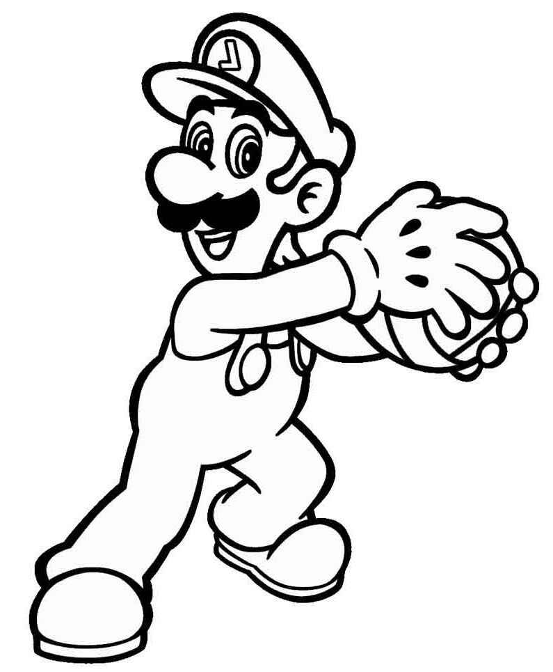 Luigi Ausmalbilder 432