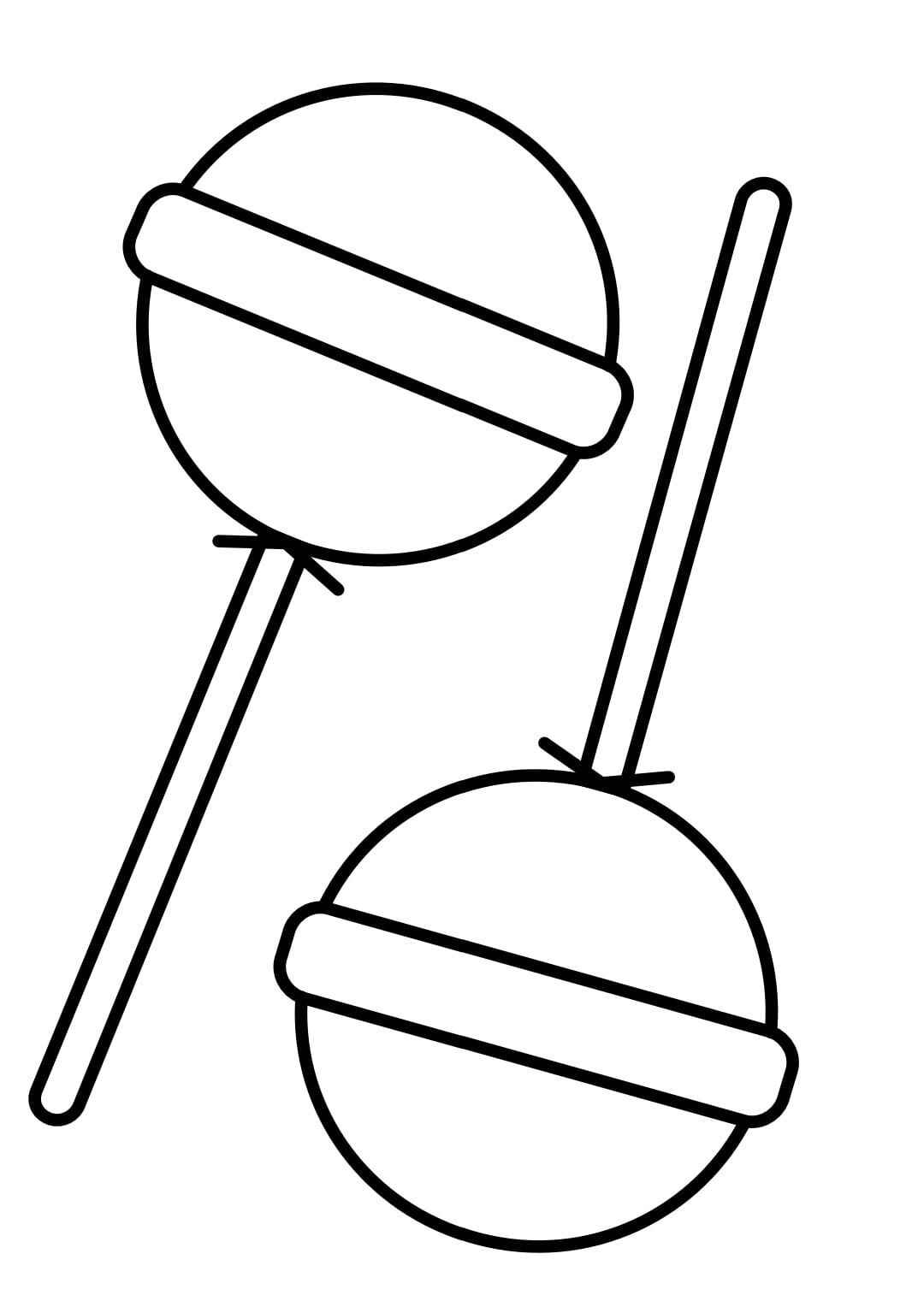 Lutscher Ausmalbilder 353