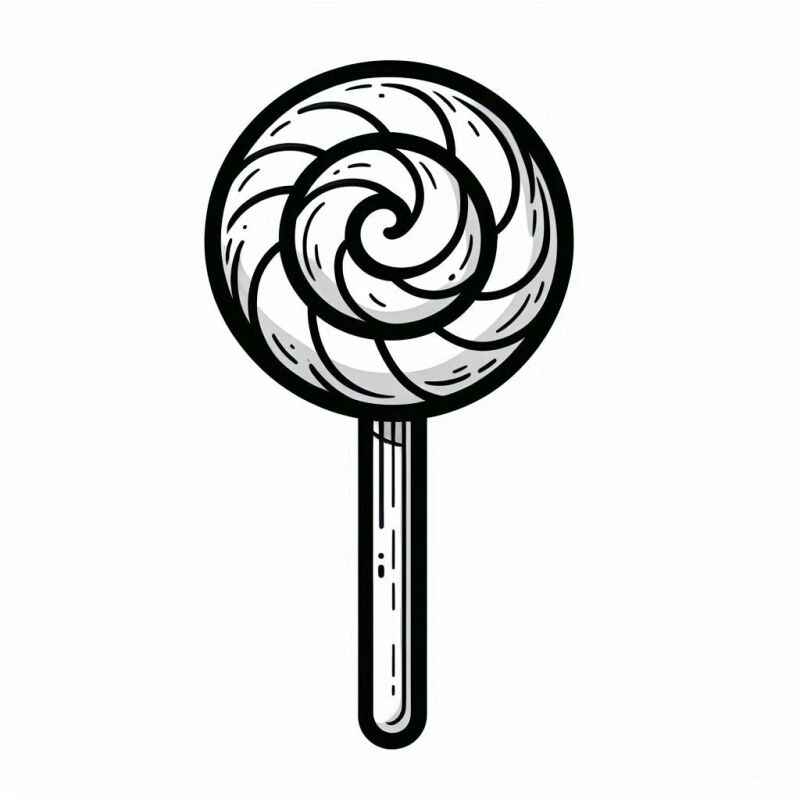 Lutscher Ausmalbilder 497