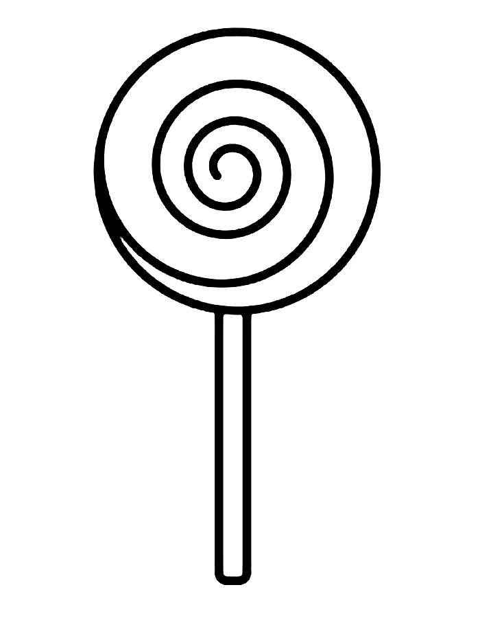 Lutscher Ausmalbilder 670