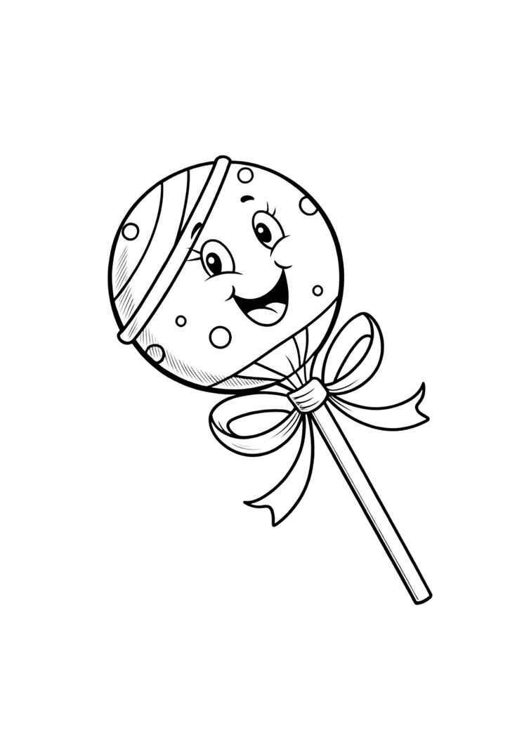 Lutscher Ausmalbilder 809