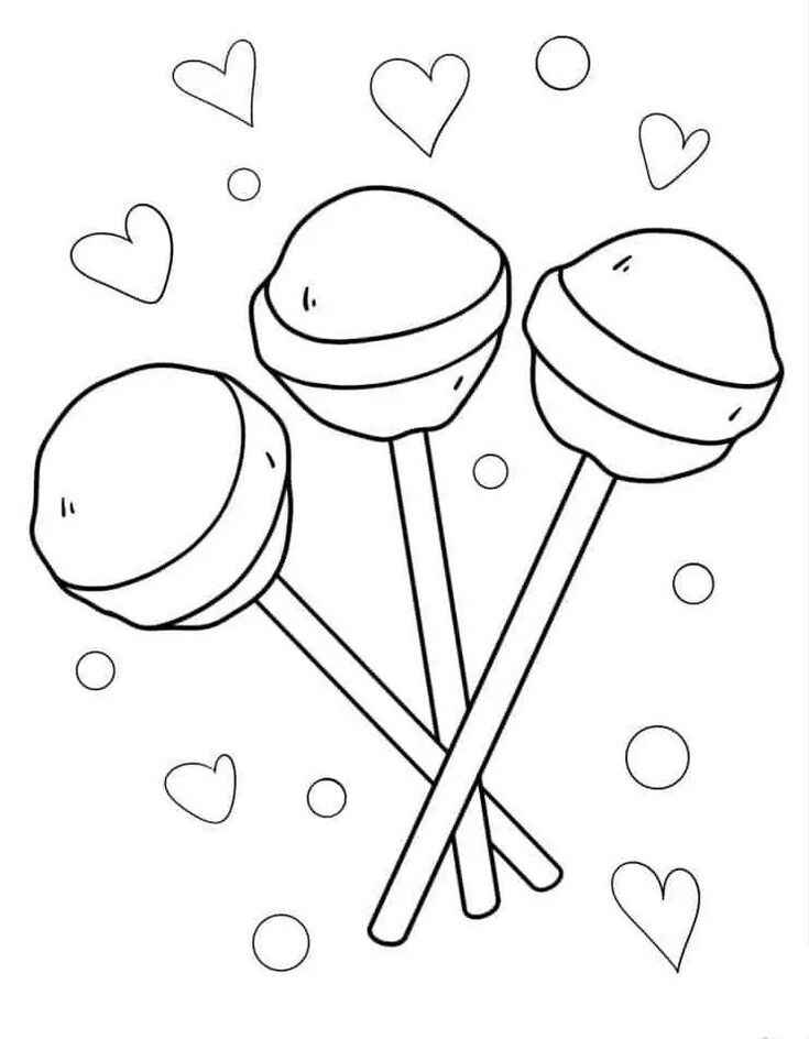 Lutscher Ausmalbilder 837