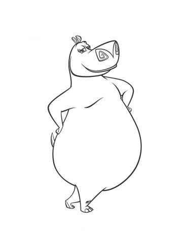 Madagaskar Ausmalbilder 001