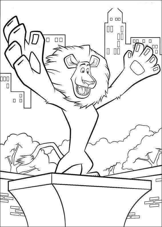 Madagaskar Ausmalbilder 509