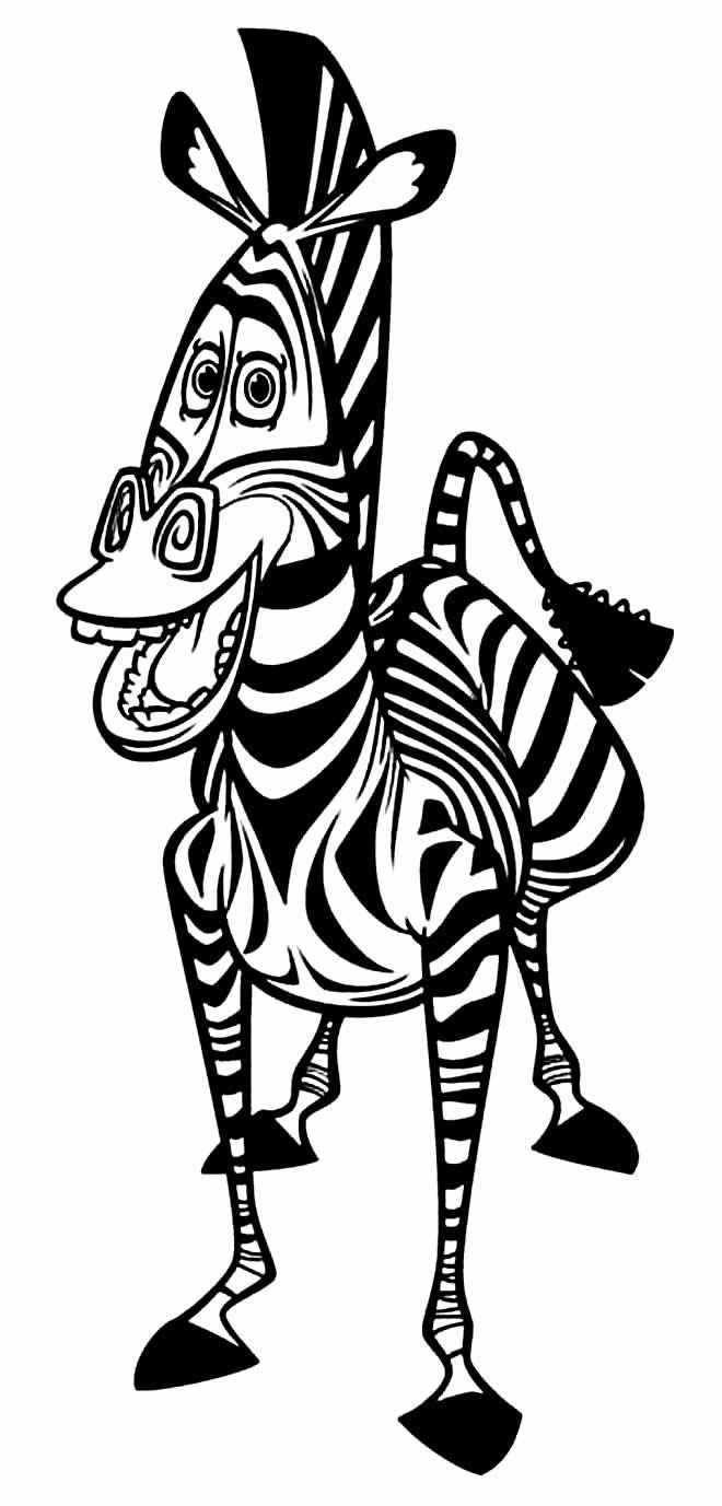 Madagaskar Ausmalbilder 814