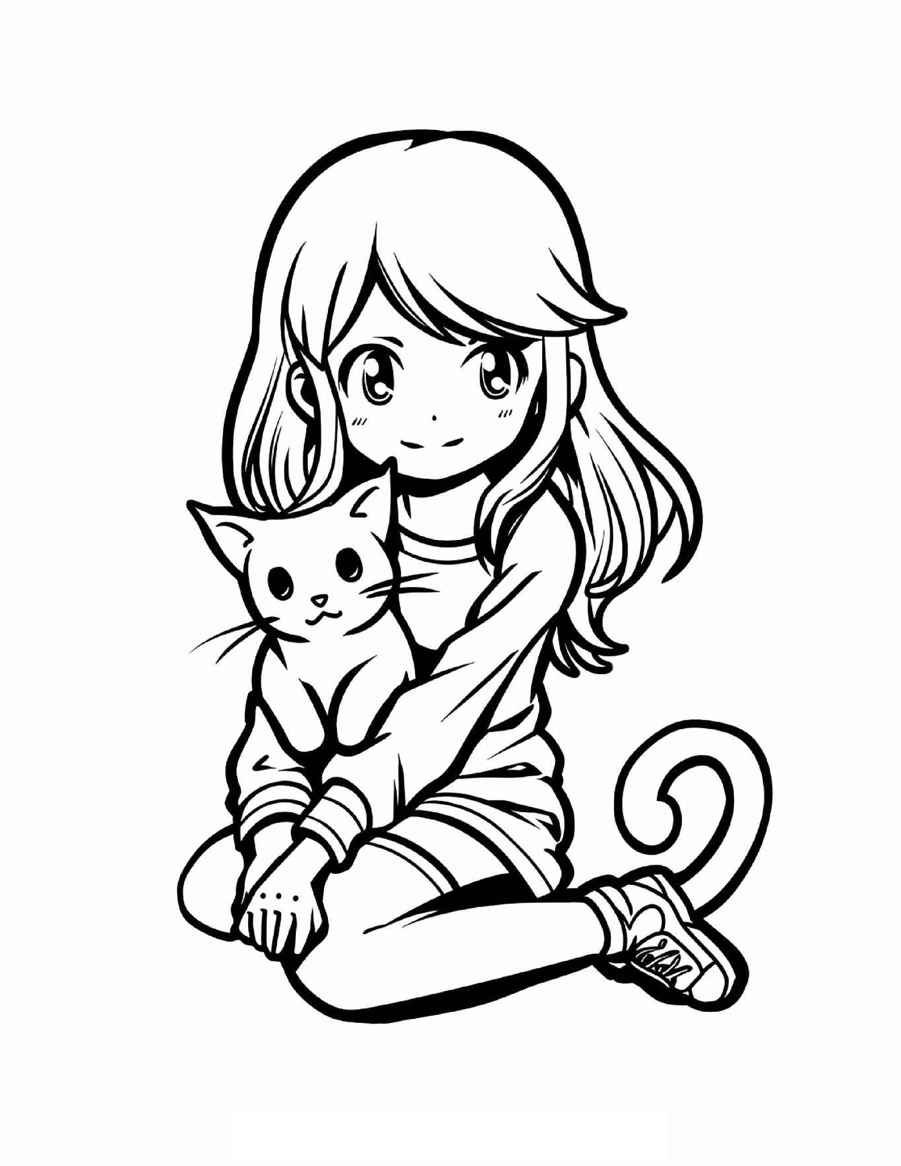 Mädchen Ausmalbilder 047