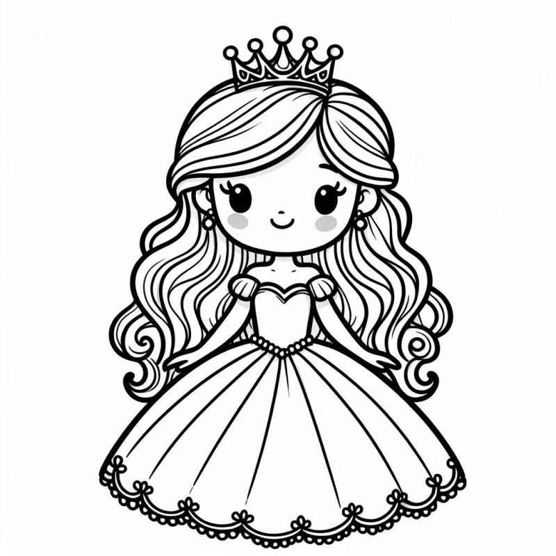 Mädchen Ausmalbilder 138