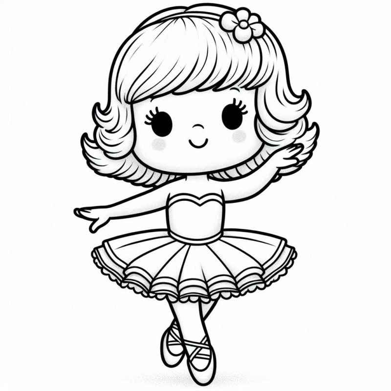 Mädchen Ausmalbilder 198