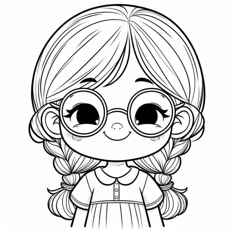 Mädchen Ausmalbilder 199