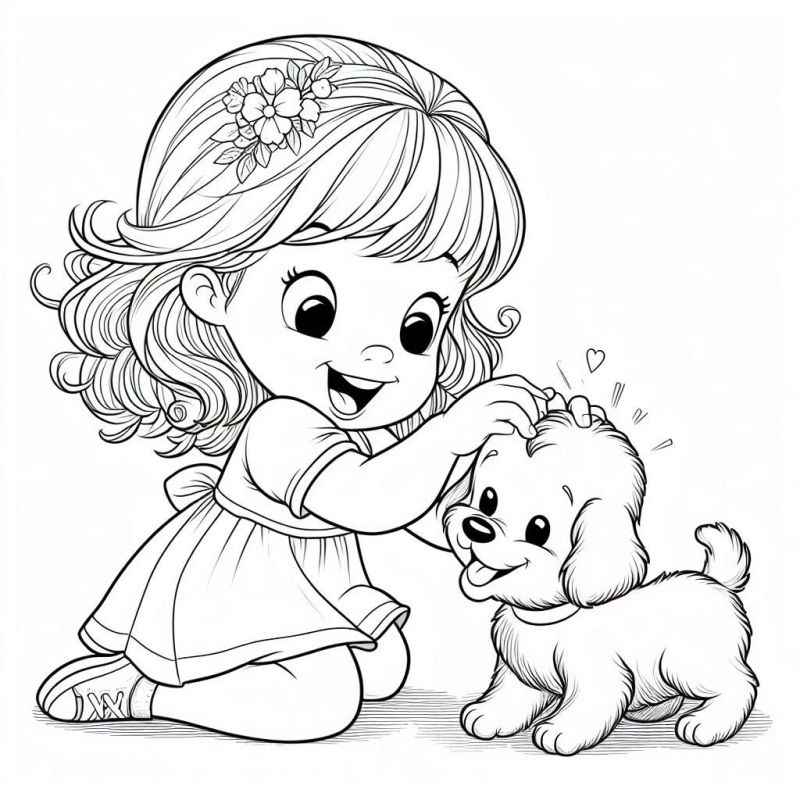 Mädchen Ausmalbilder 281