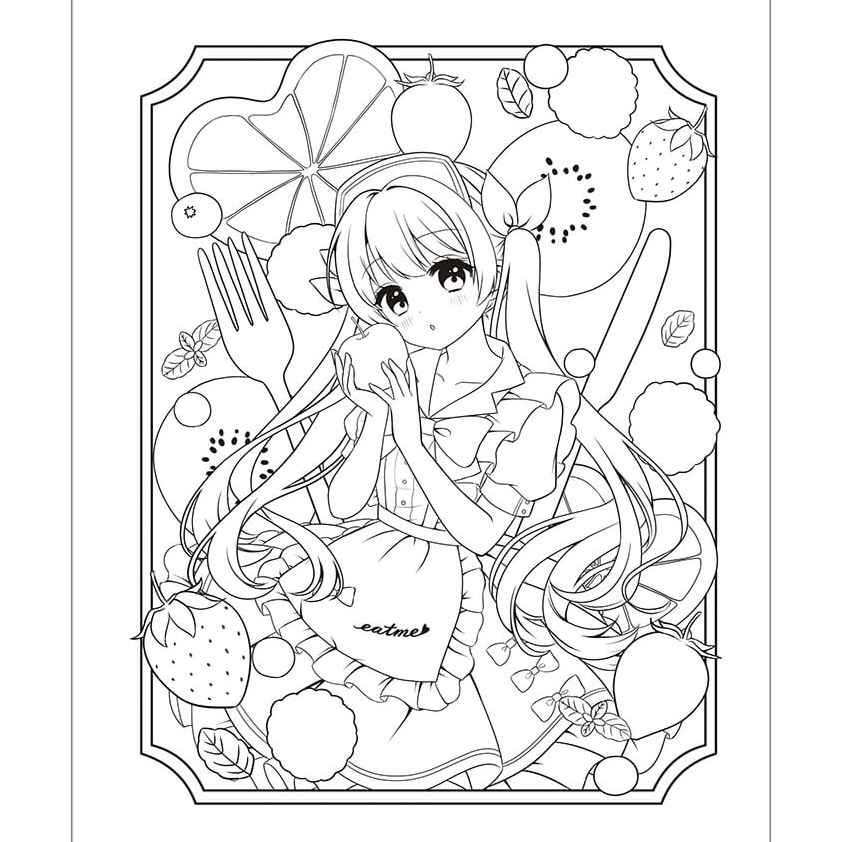 Mädchen Ausmalbilder 331