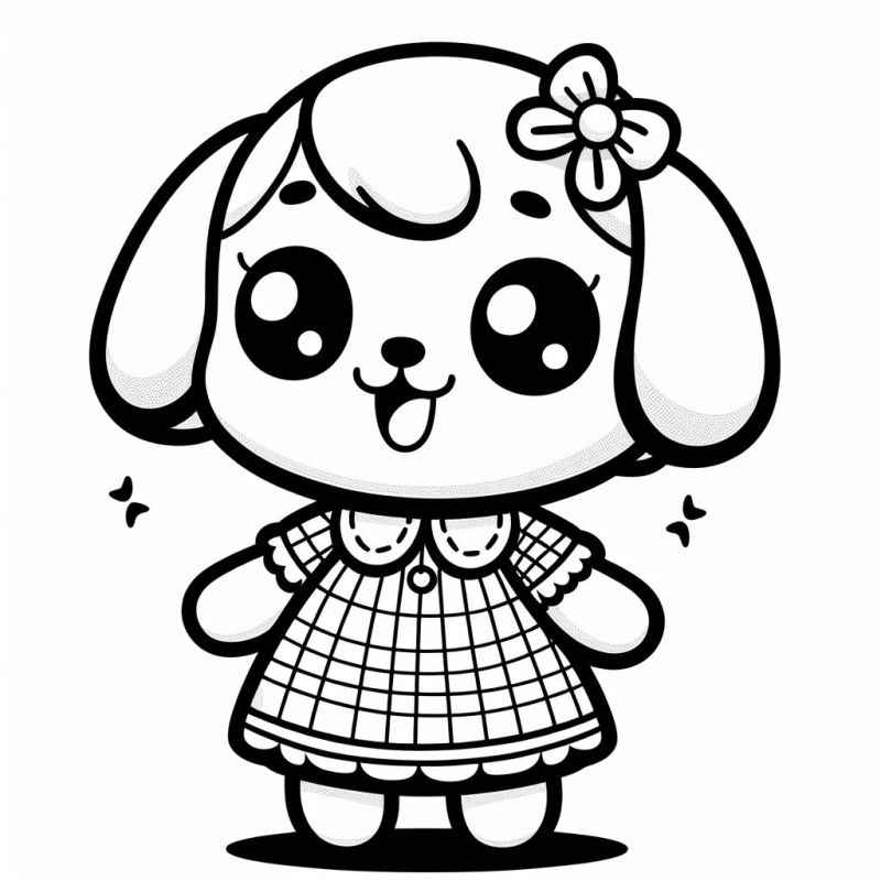 Mädchen Ausmalbilder 380