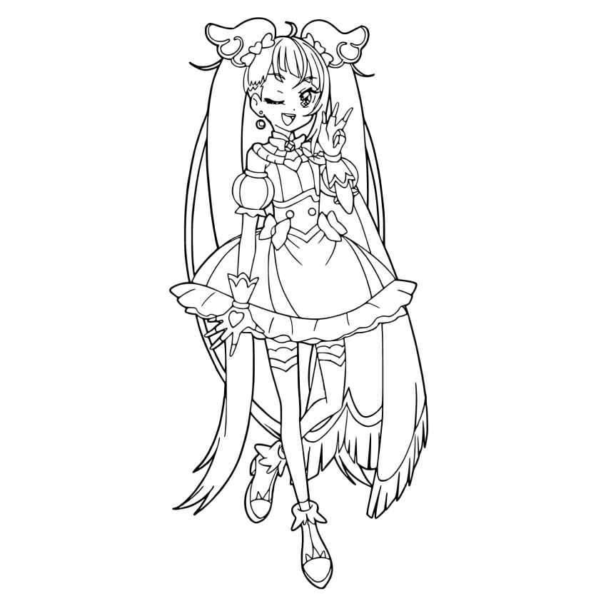 Mädchen Ausmalbilder 443