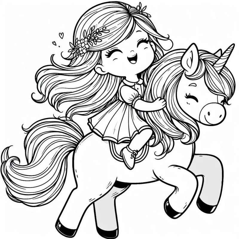 Mädchen Ausmalbilder 465