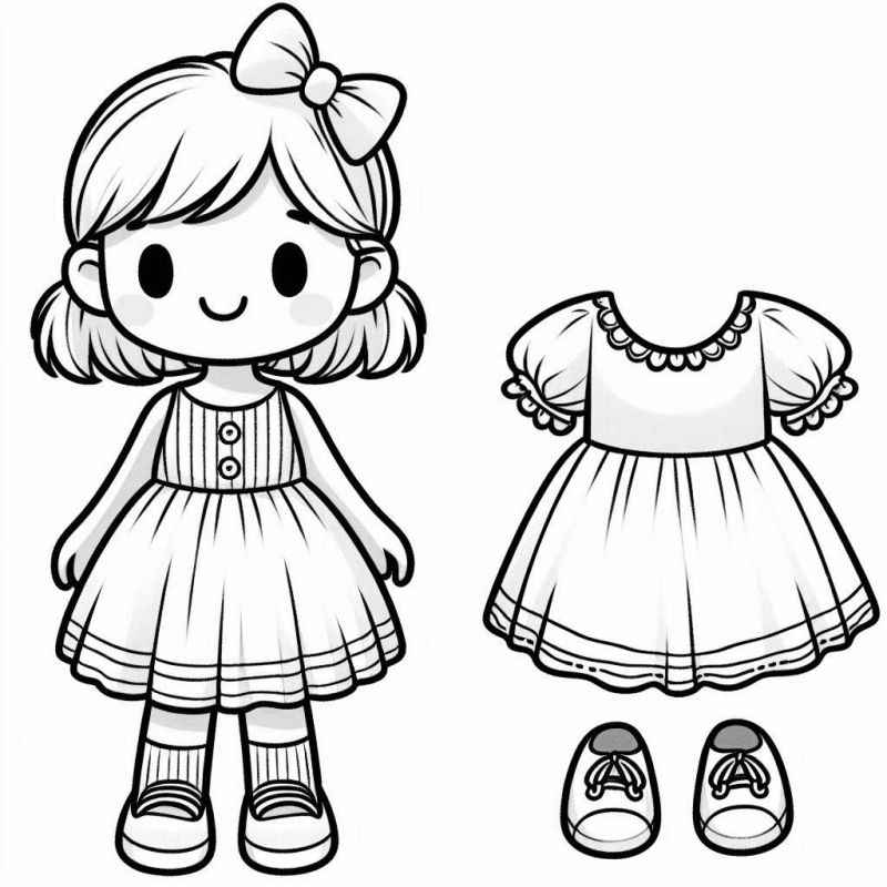 Mädchen Ausmalbilder 507