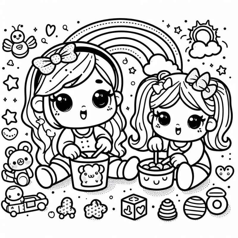 Mädchen Ausmalbilder 620