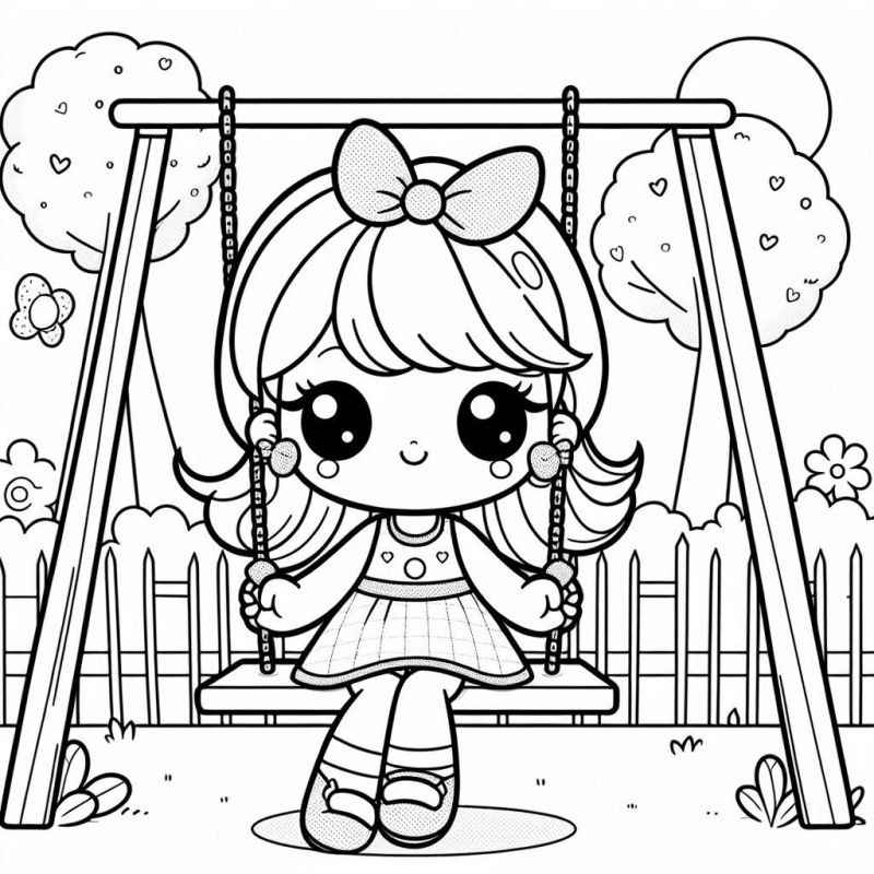 Mädchen Ausmalbilder 751