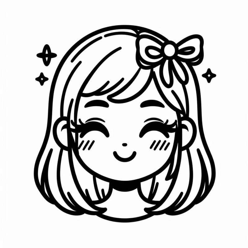 Mädchen Ausmalbilder 827