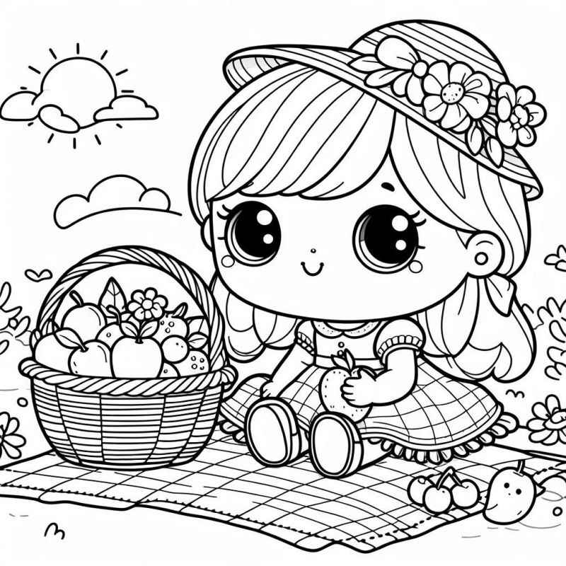 Mädchen Ausmalbilder 861