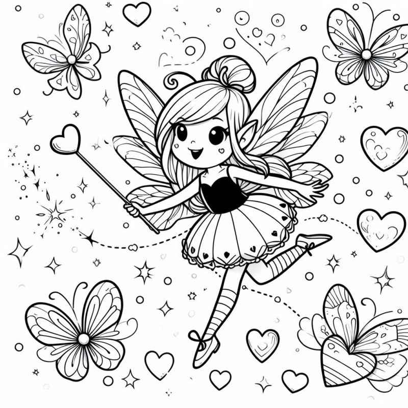 Mädchen Ausmalbilder 875