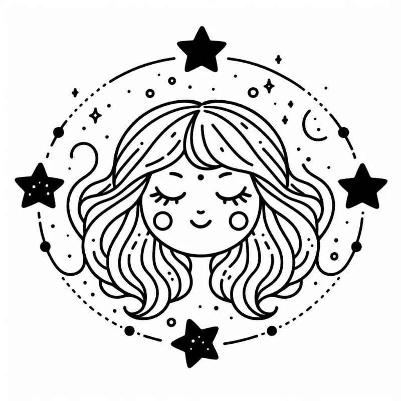 Mädchen Ausmalbilder 981