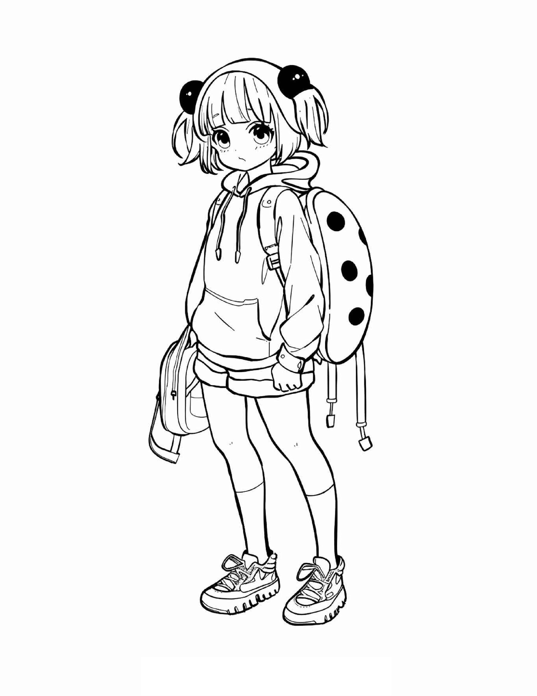 Mädchen Ausmalbilder 982