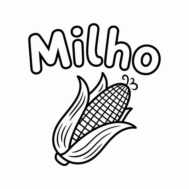 Mais Ausmalbilder 395