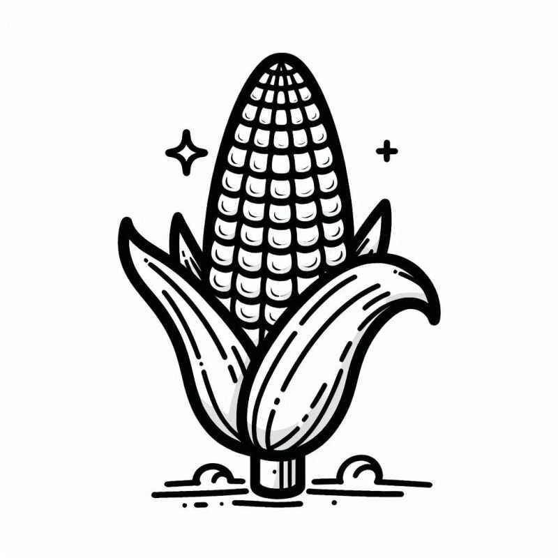 Mais Ausmalbilder 480