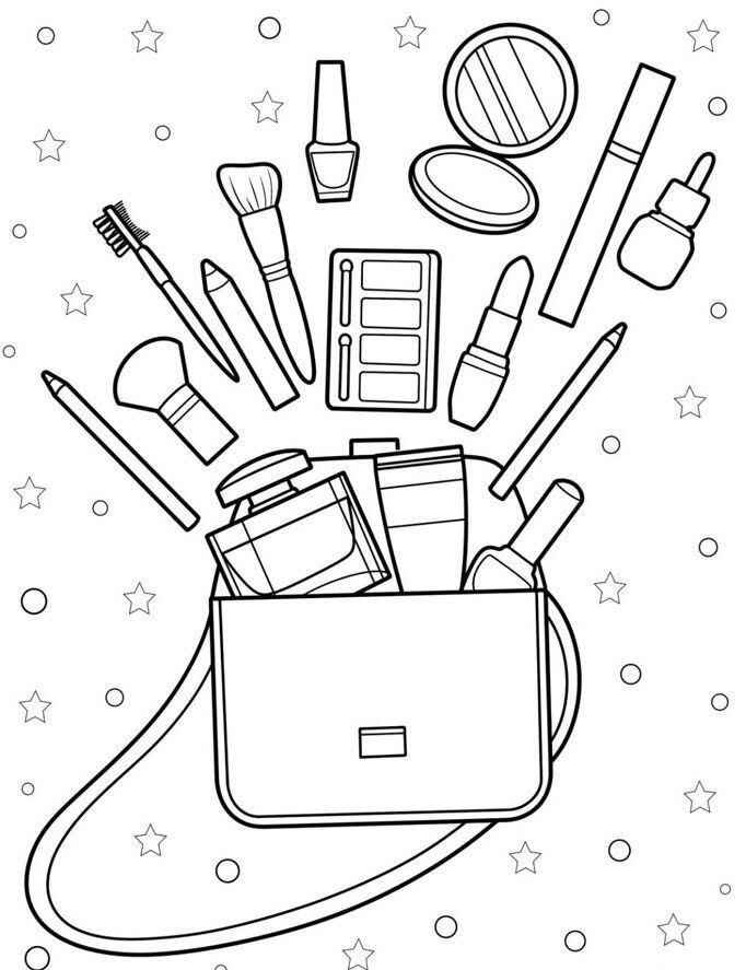 Make-up Ausmalbilder 997