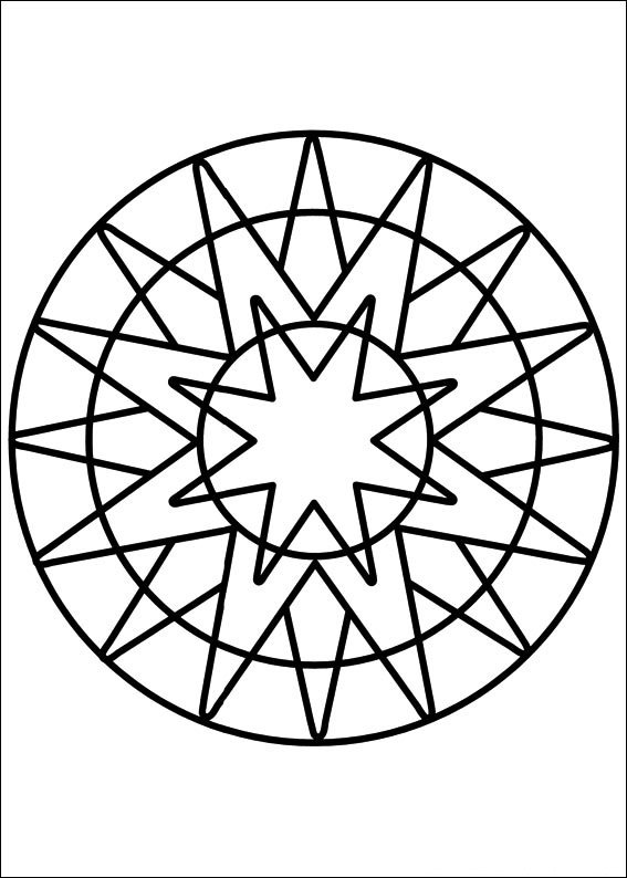 Mandalas Ausmalbilder 002