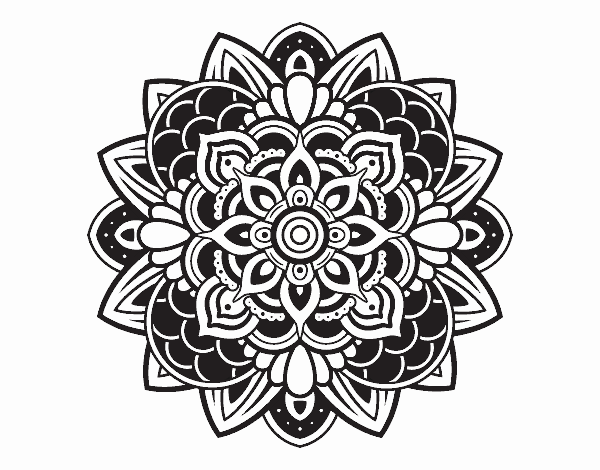 Mandalas Ausmalbilder 002