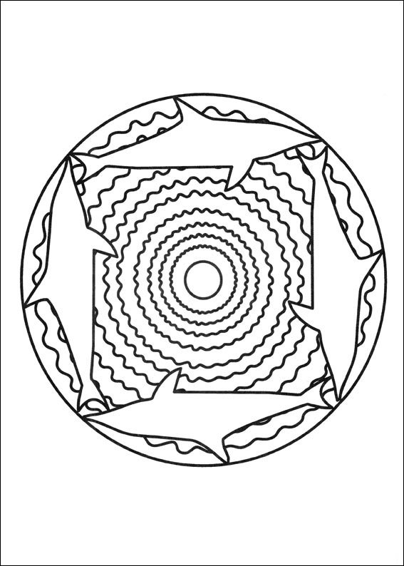 Mandalas Ausmalbilder 009