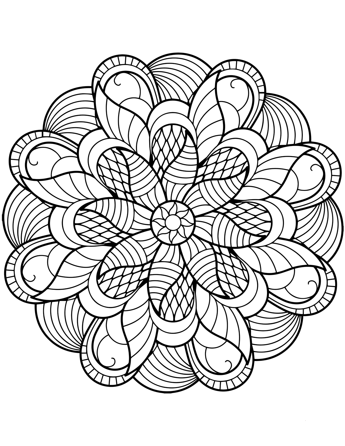 Mandalas Ausmalbilder 041