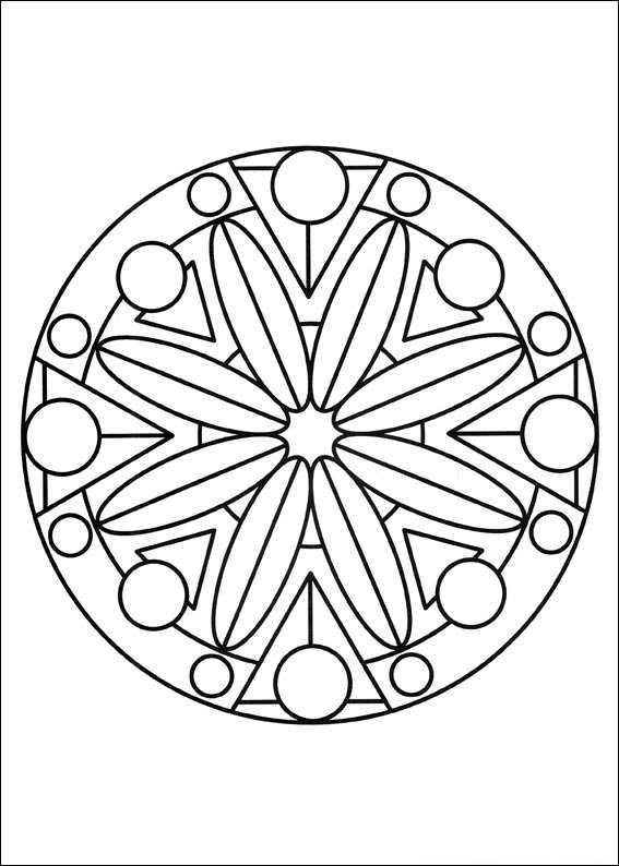 Mandalas Ausmalbilder 060
