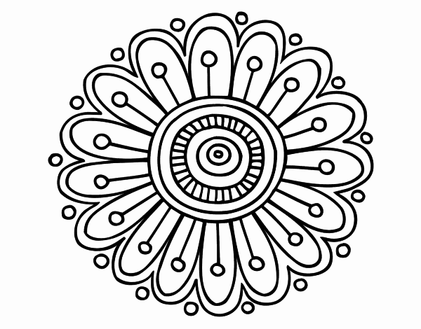 Mandalas Ausmalbilder 098