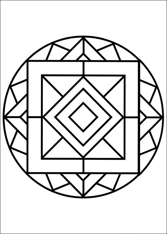 Mandalas Ausmalbilder 141