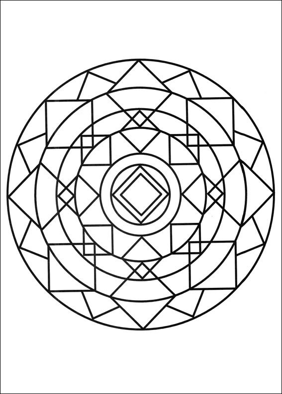 Mandalas Ausmalbilder 150