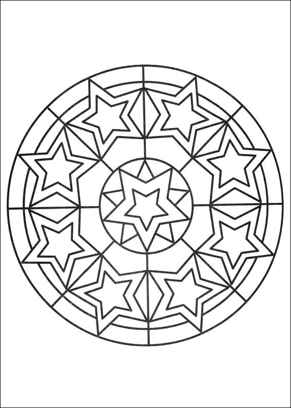 Mandalas Ausmalbilder 151