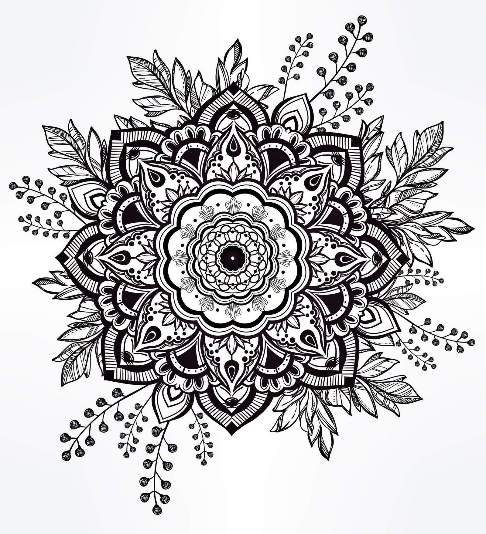 Mandalas Ausmalbilder 161