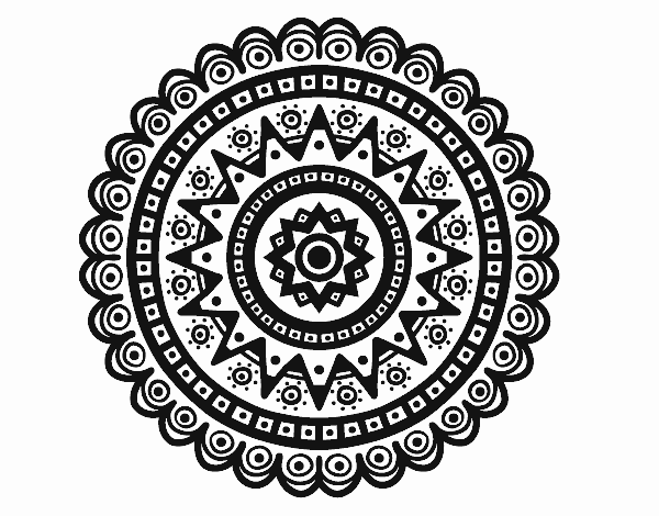 Mandalas Ausmalbilder 184