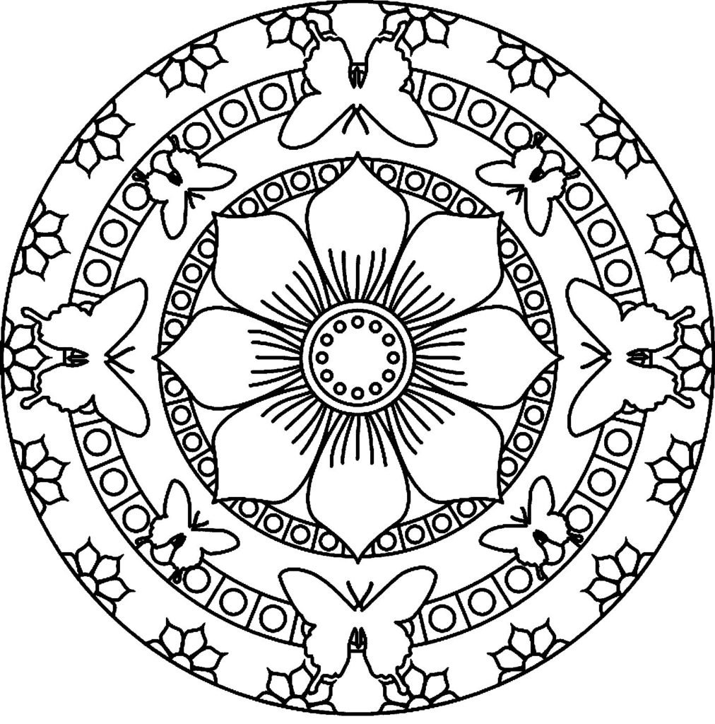 Mandalas Ausmalbilder 188