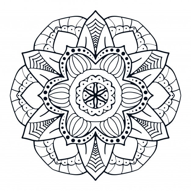 Mandalas Ausmalbilder 208