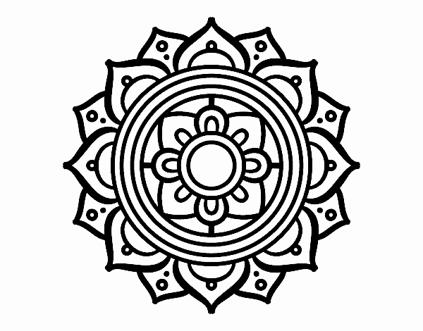 Mandalas Ausmalbilder 209